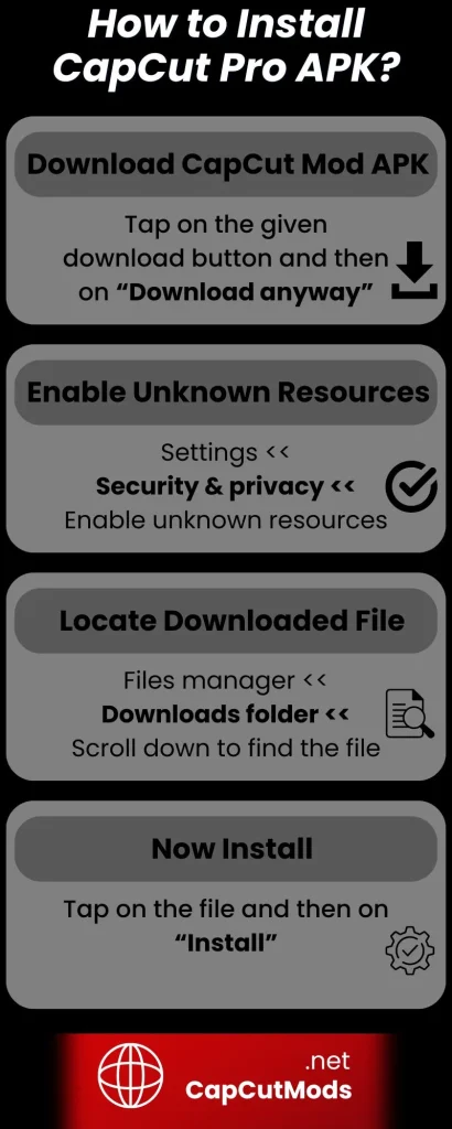 how to download capcut mod apk for android
