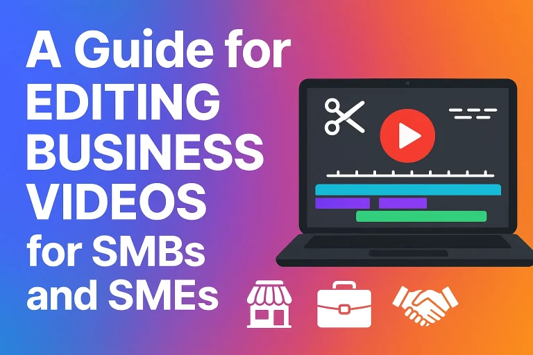 A Guide for Editing Business Videos for SMBs and SMEs