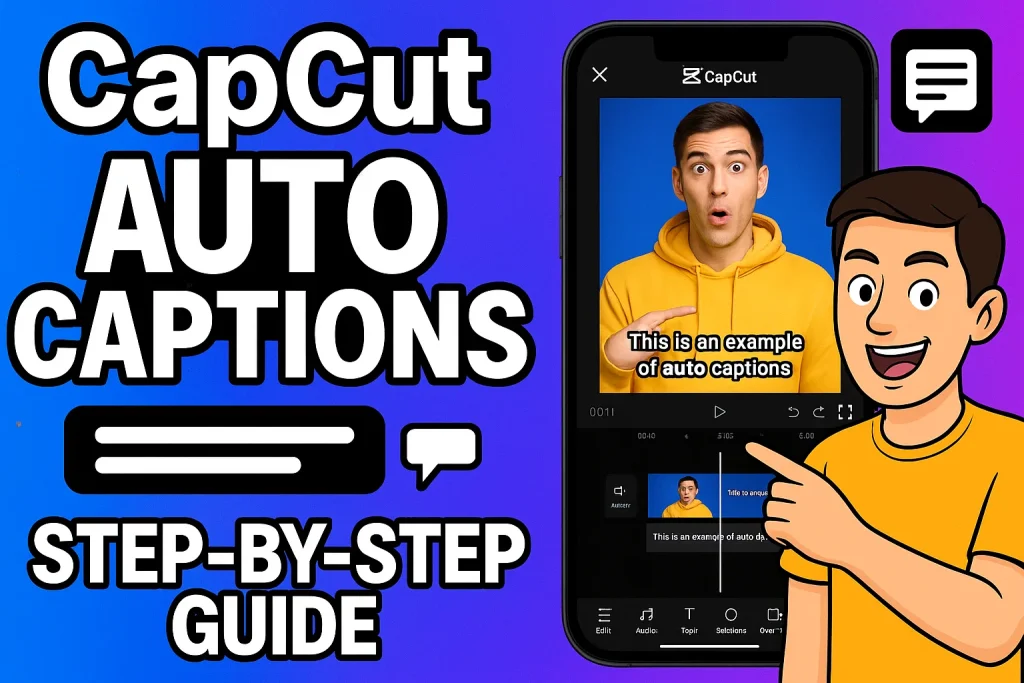 How to Use Auto Captions on CapCut